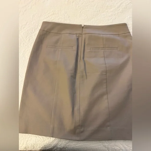 Ann Taylor Tan Pencil Skirt Knee-Length Work - Picture 2 of 3